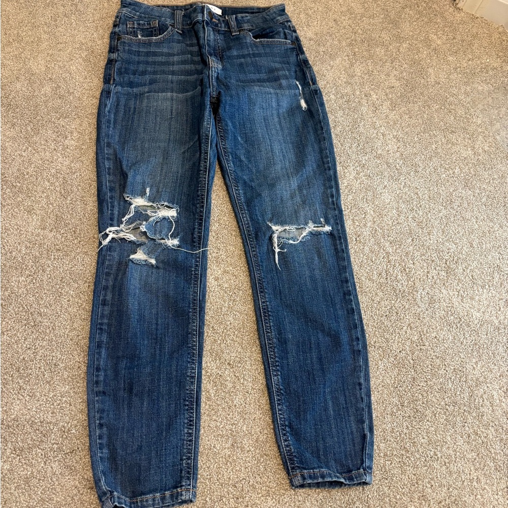 Eunina Clara High Rise Skinny Crop, sz 5